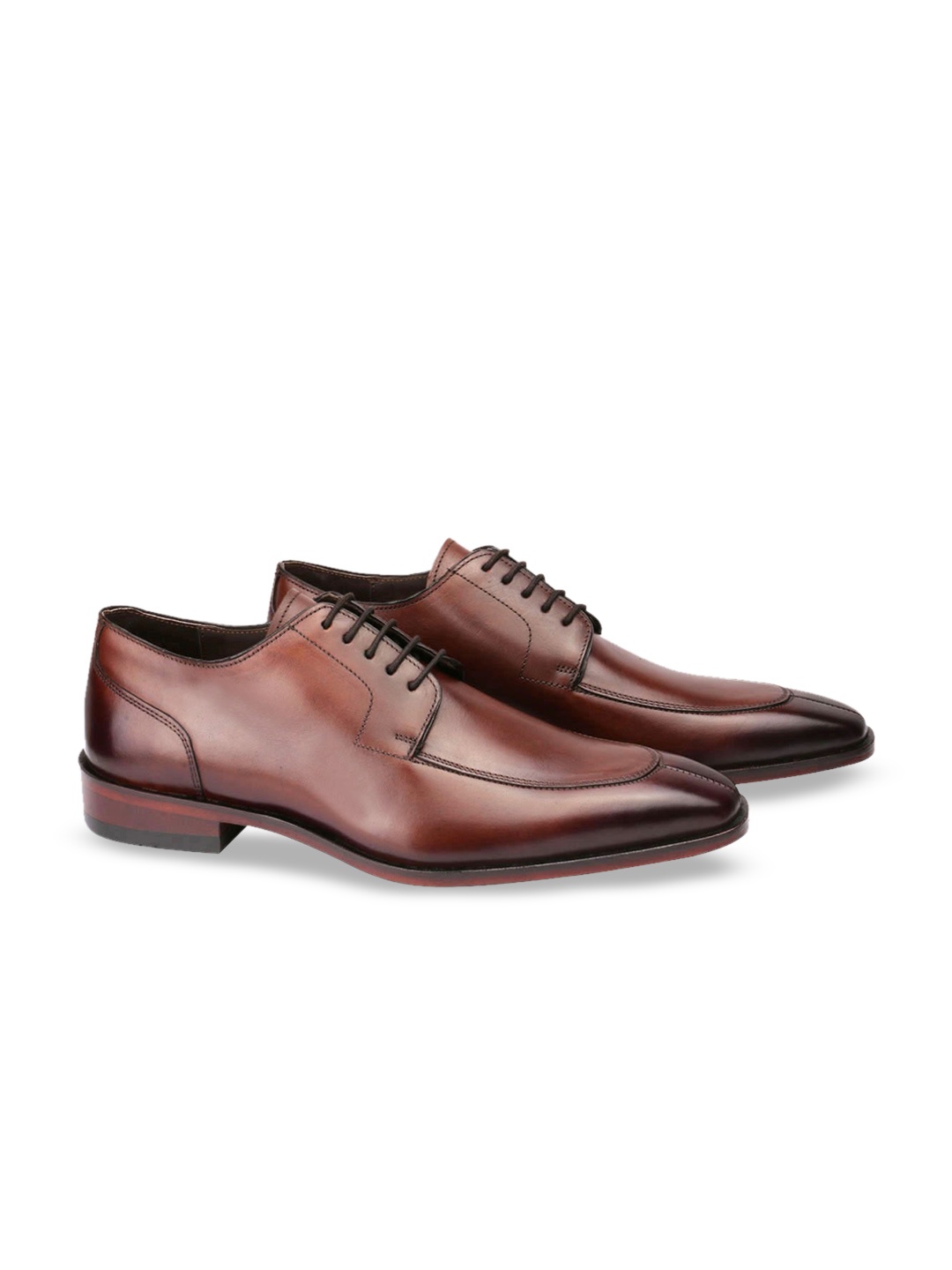 

Harrykson London Men Leather Formal Derbys, Brown