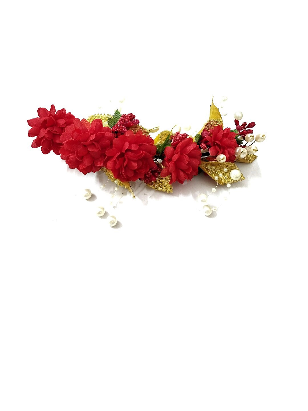 

Hair Flare Embellished Tiara, Red