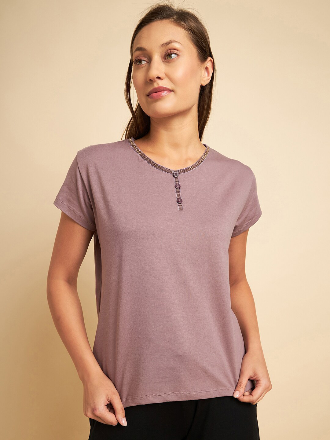 

Sweet Dreams Mauve Lounge Tshirt