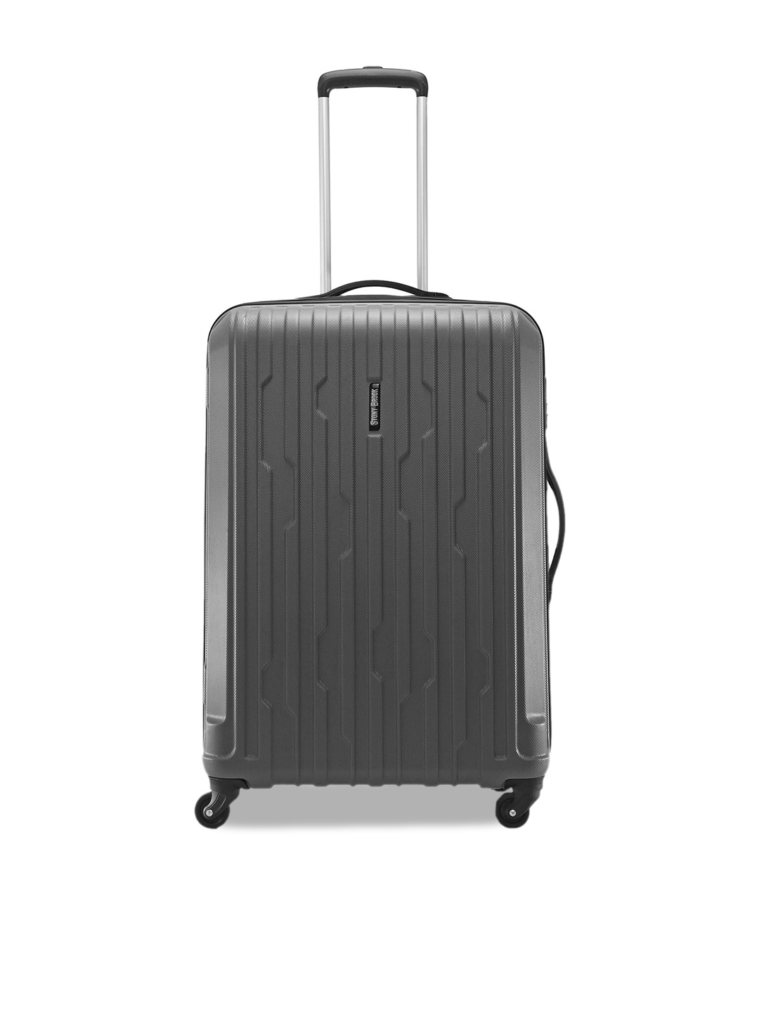 

Stony Brook by Nasher Miles Textured Hard-Sided Large Trolley Bag, Grey