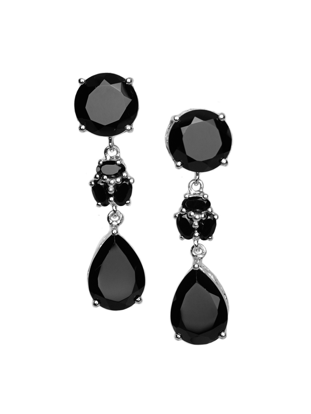 

HIFLYER JEWELS Sterling Silver Contemporary Drop Earrings
