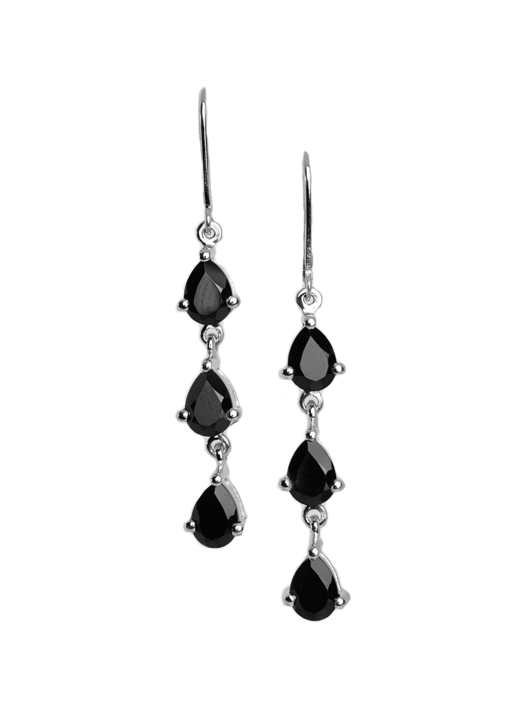 

HIFLYER JEWELS Sterling Silver Contemporary Drop Earrings