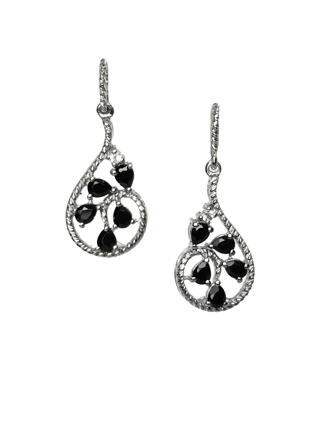 

HIFLYER JEWELS Sterling Silver Contemporary Drop Earrings