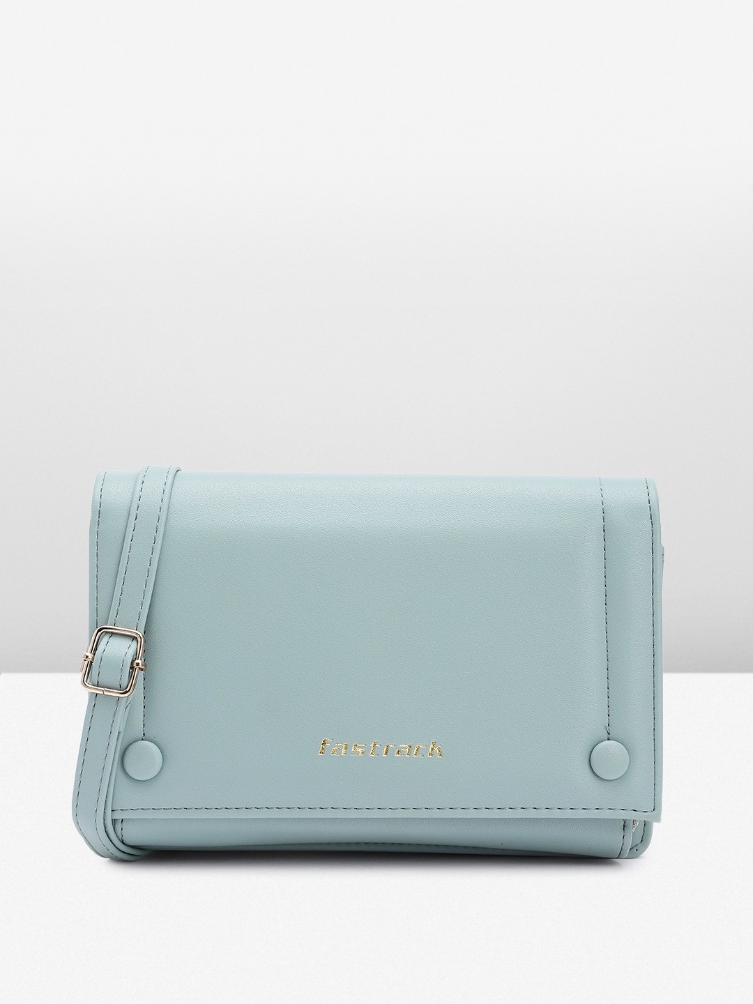 

Fastrack Structured Sling Bag, Blue