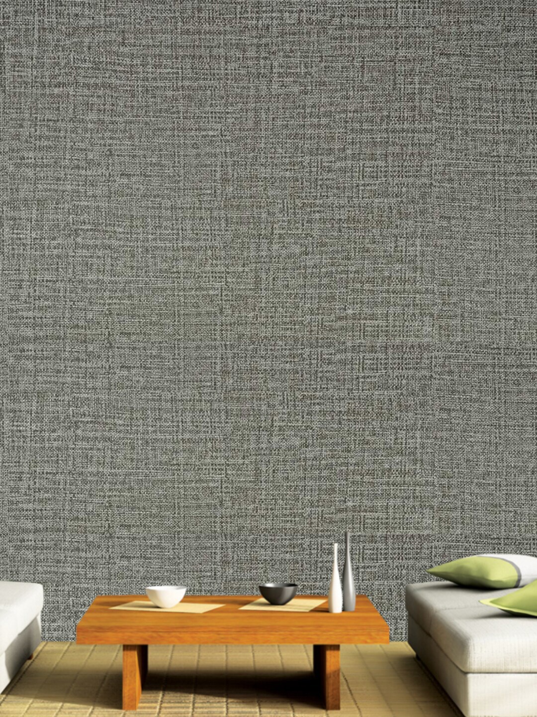 

Jaamso Royals Grey Self Adhesive Removable Wallpaper