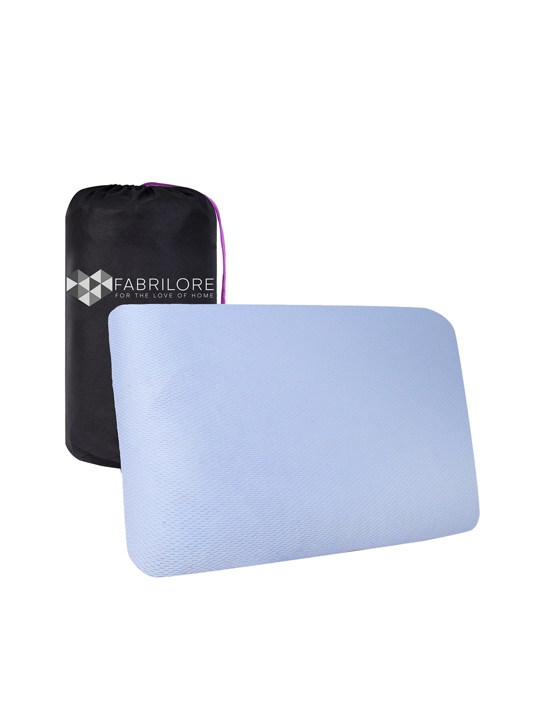 

Fabrilore Blue Memory Foam Pillow