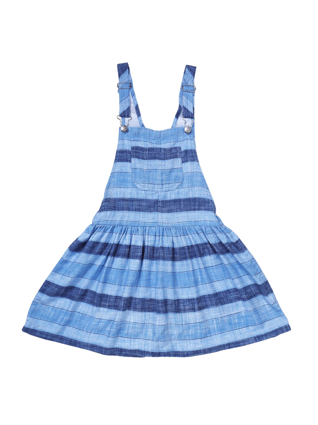 

Gini and Jony Girls Striped A-Line Dress, Blue