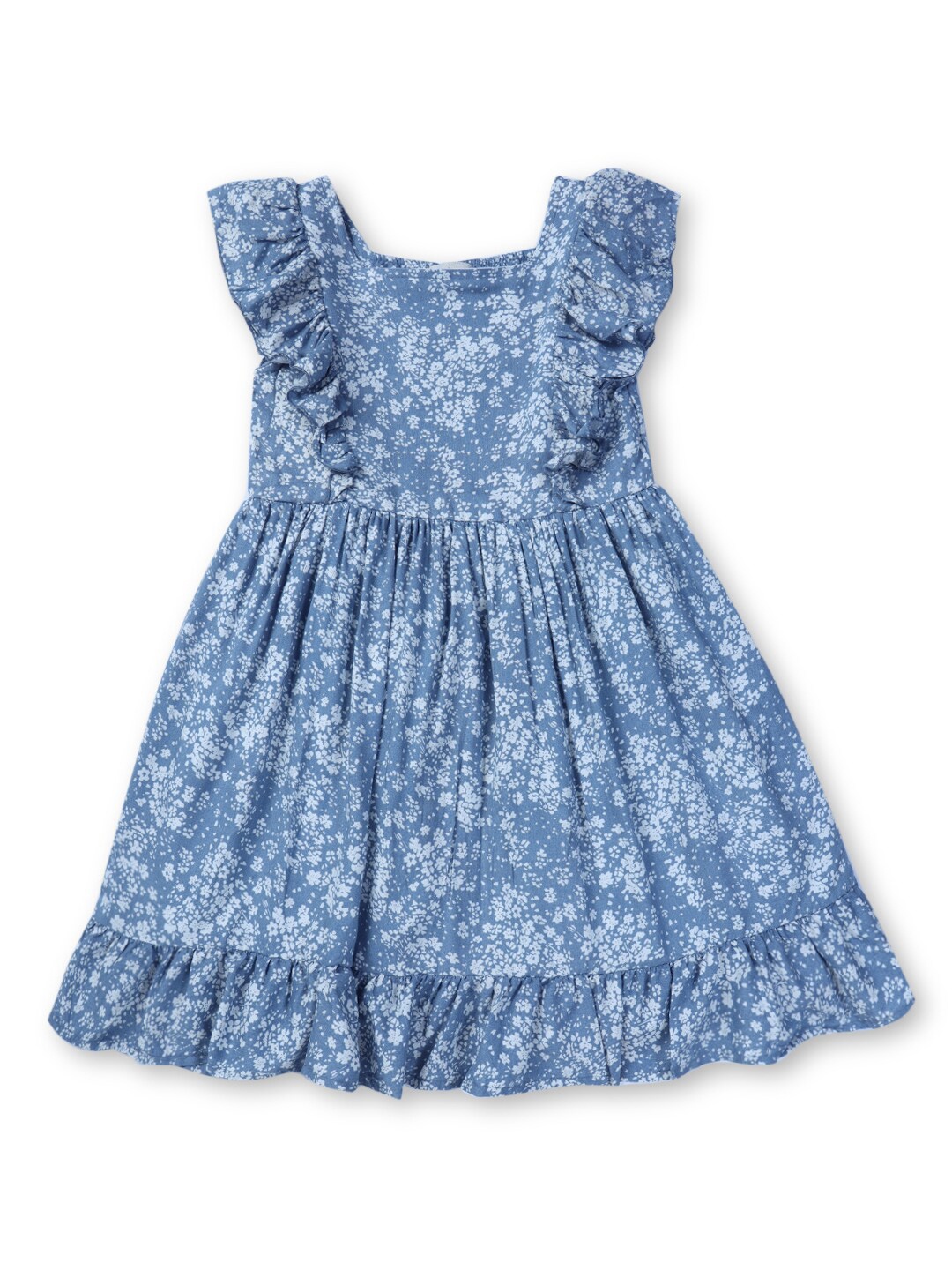 

Gini and Jony Girls Floral Print Fit & Flare Dress, Multi
