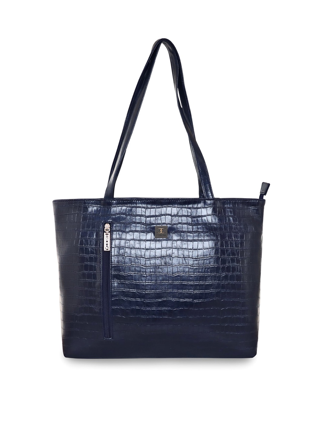 

ESBEDA Textured Structured Shoulder Bag, Navy blue