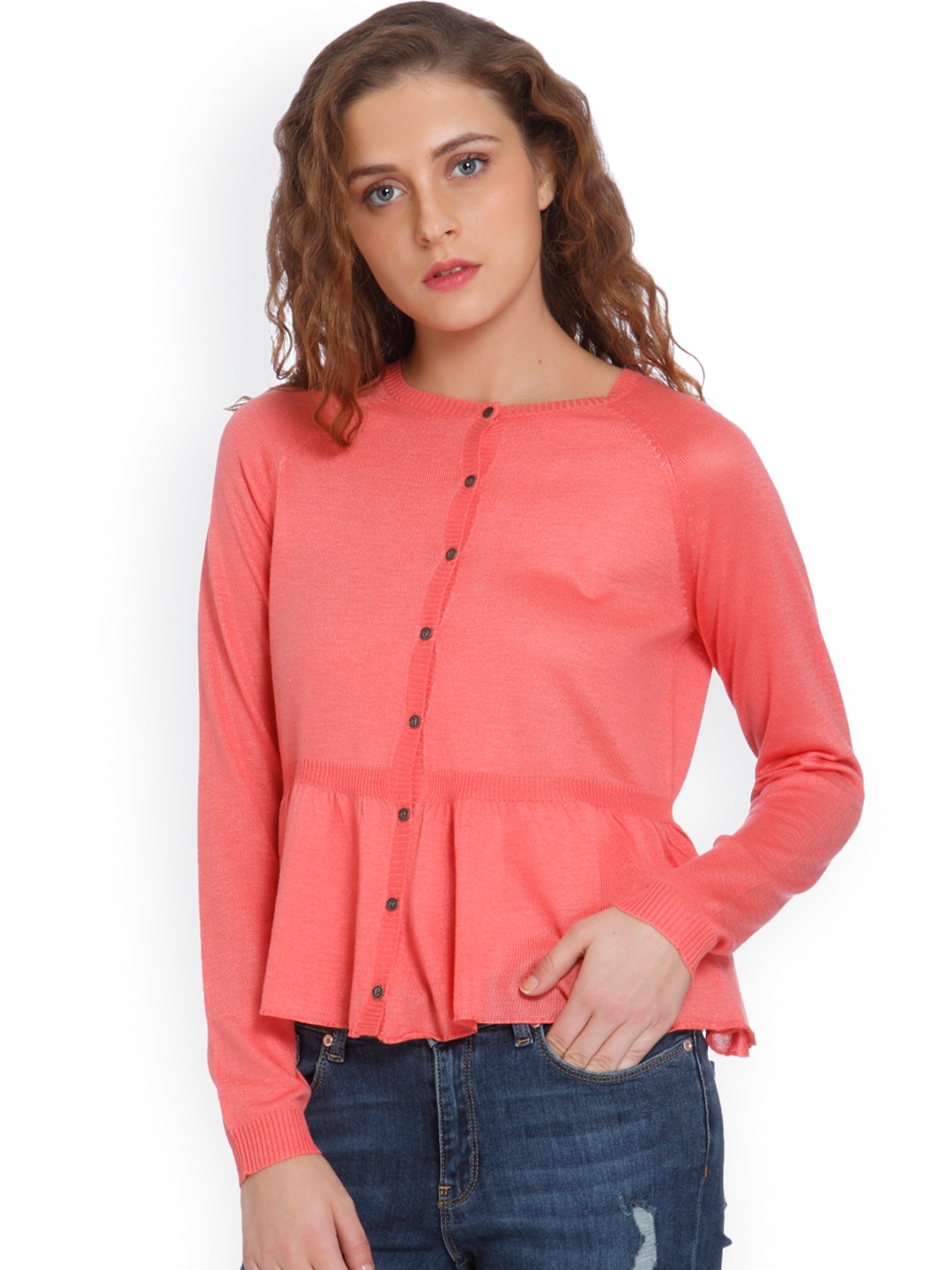 

ONLY Women Rose Solid Cardigan Sweater