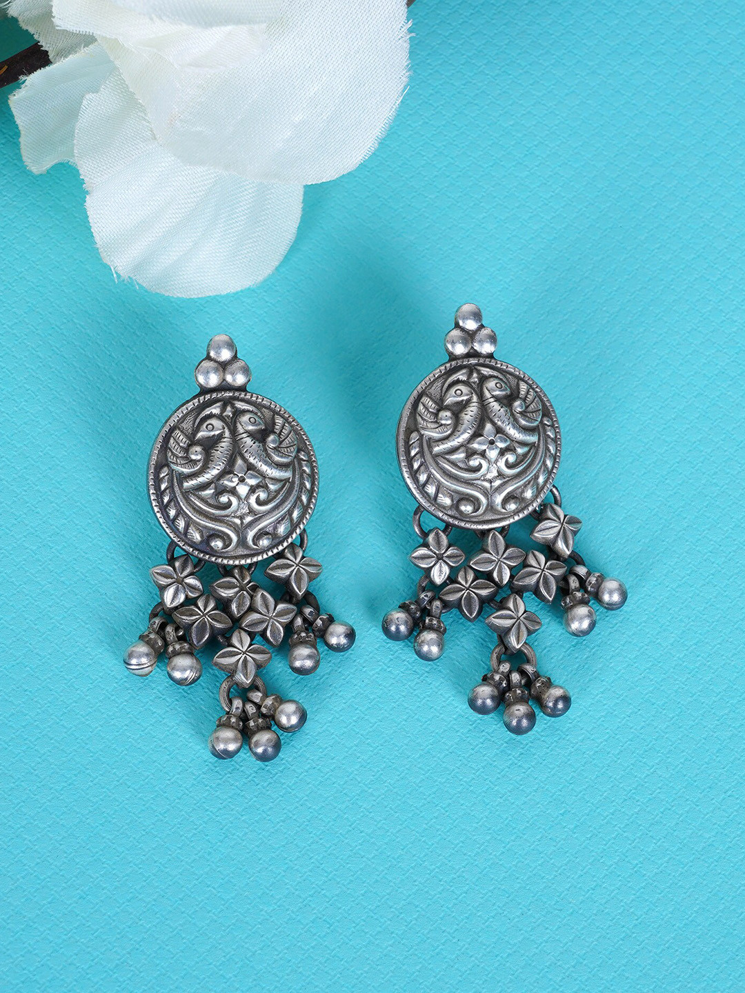 

Shyle Sterling Silver Classic Drop Earrings
