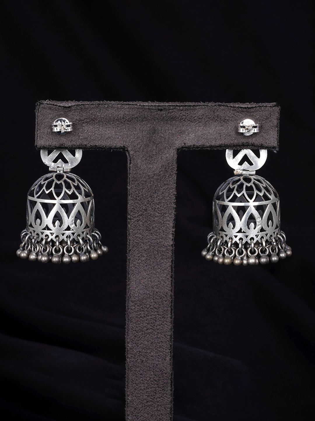 

Shyle 925 Sterling Silver Classic Jhumkas