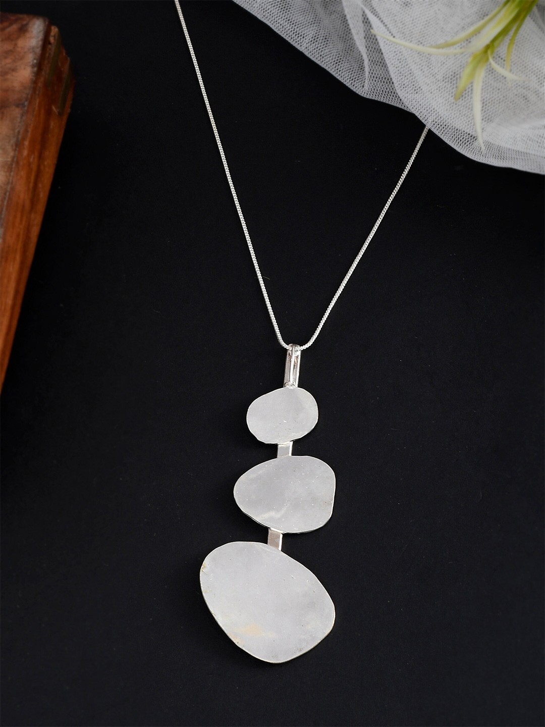 

Silvermerc Designs Brass Silver-Plated Chain