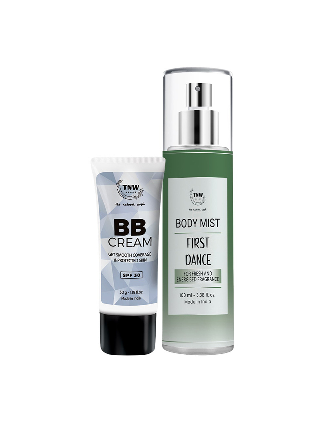 

TNW the natural wash BB Cream With Body Mist- Medium, Beige