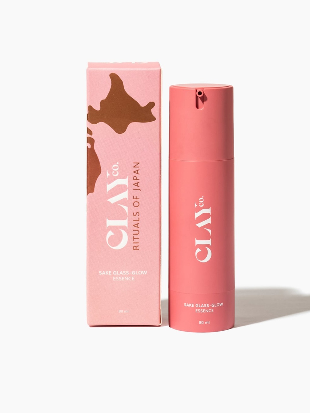 

CLAYco. Sake Glass-Glow Essence Serum with CICA & Licorice - 80 ml, Pink