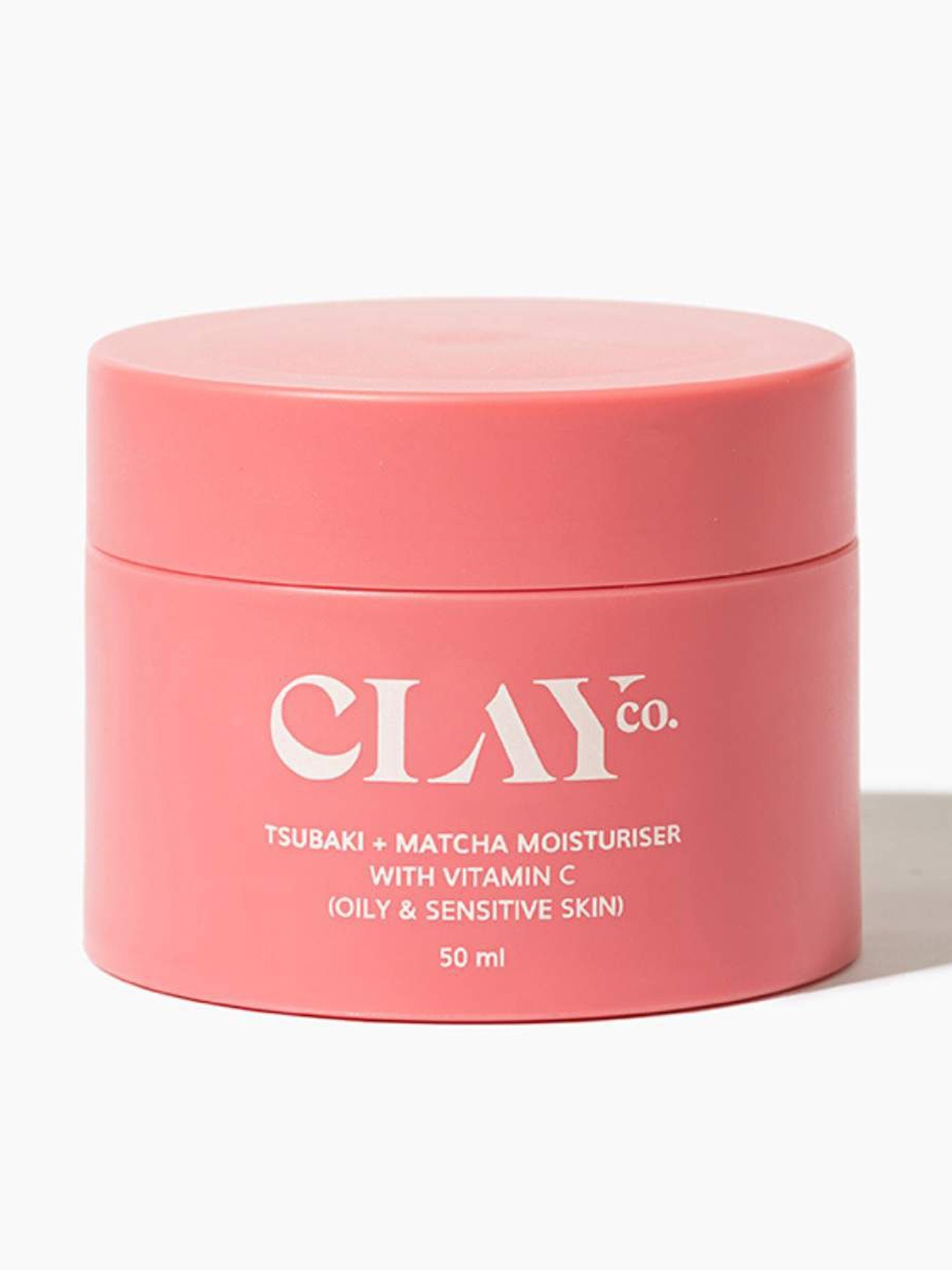 

CLAYco. Tsubaki & Matcha with Vitamin C Face Moisturizer For Oily Skin - 50ml, Pink