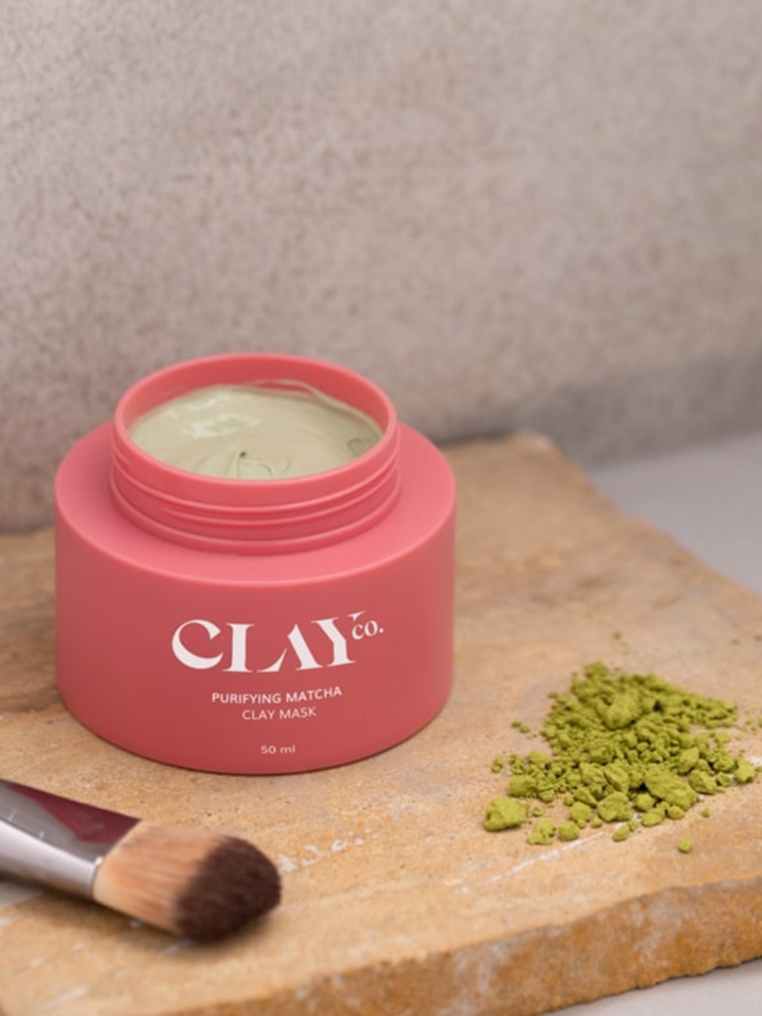 

CLAYco. Purifying Matcha Clay Mask - 50ml, Green