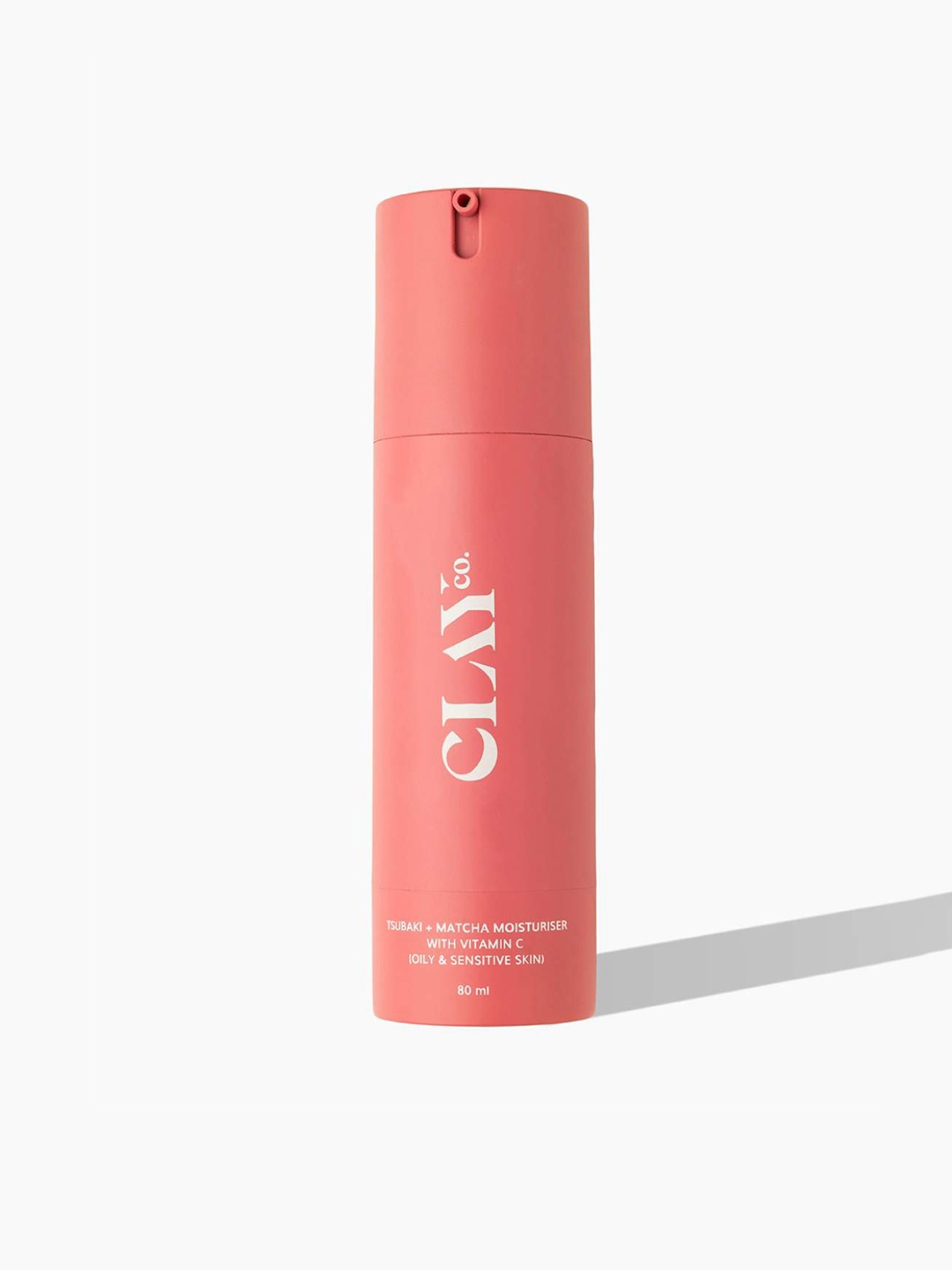 

CLAYco. Tsubaki & Matcha Oily & Sensitive Skin Moisturizer with Vitamin C - 80 ml, Pink