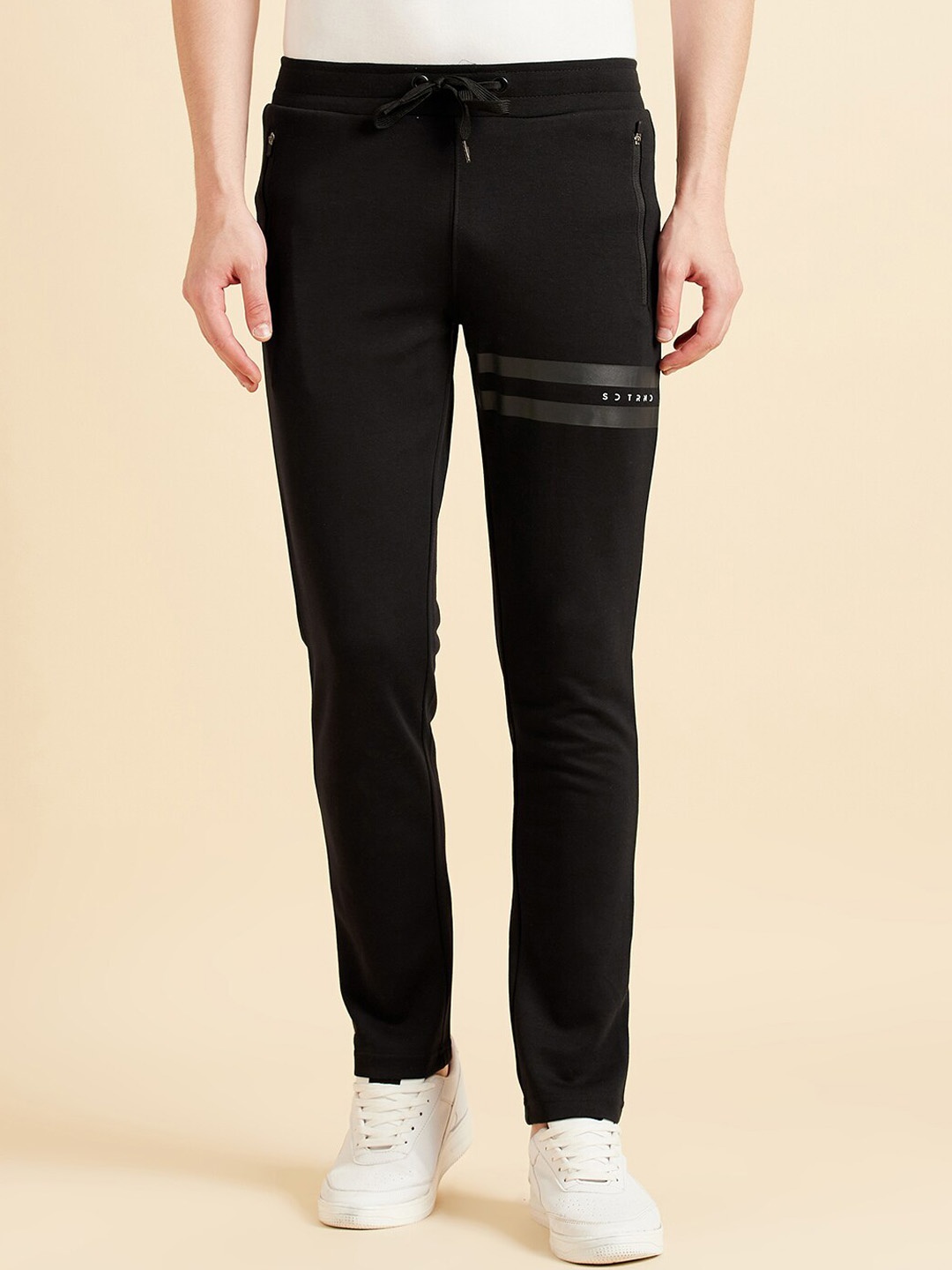 

Sweet Dreams Men Black Dry Fit Track Pant