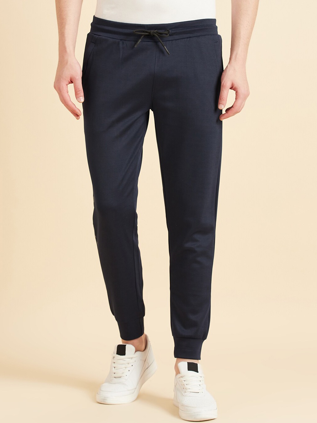 

Sweet Dreams Men Navy Blue Dry Fit Joggers