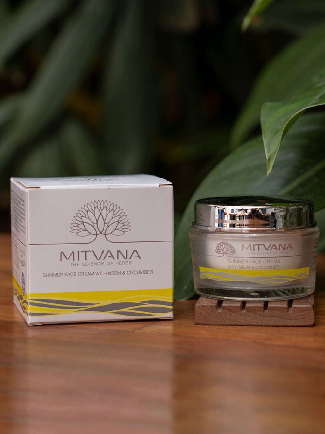 

MITVANA Summer Face Cream with Neem & Cucumber - 50 g, White