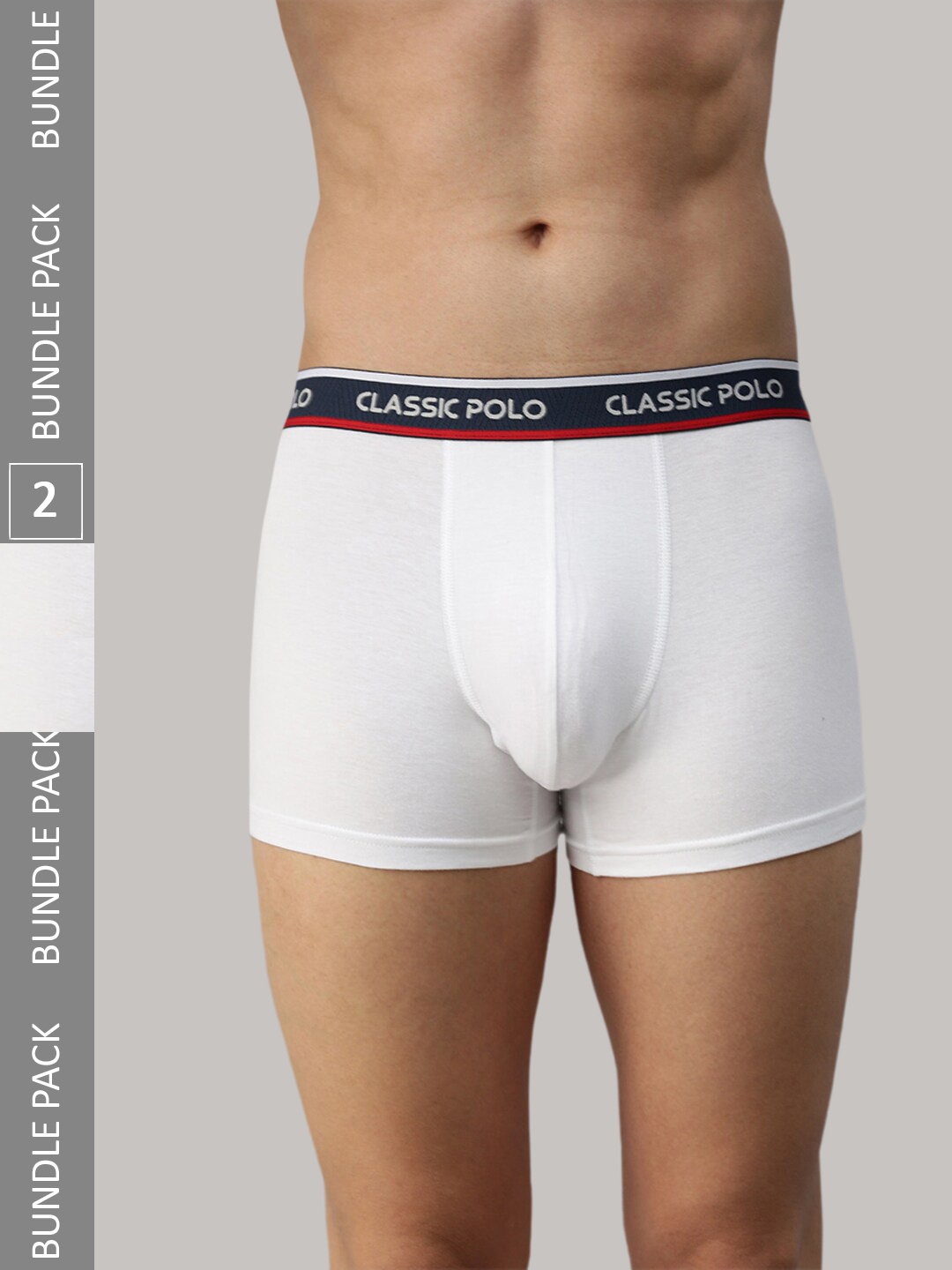 

Classic Polo Men Pack Of 2 Modal Trunks, White