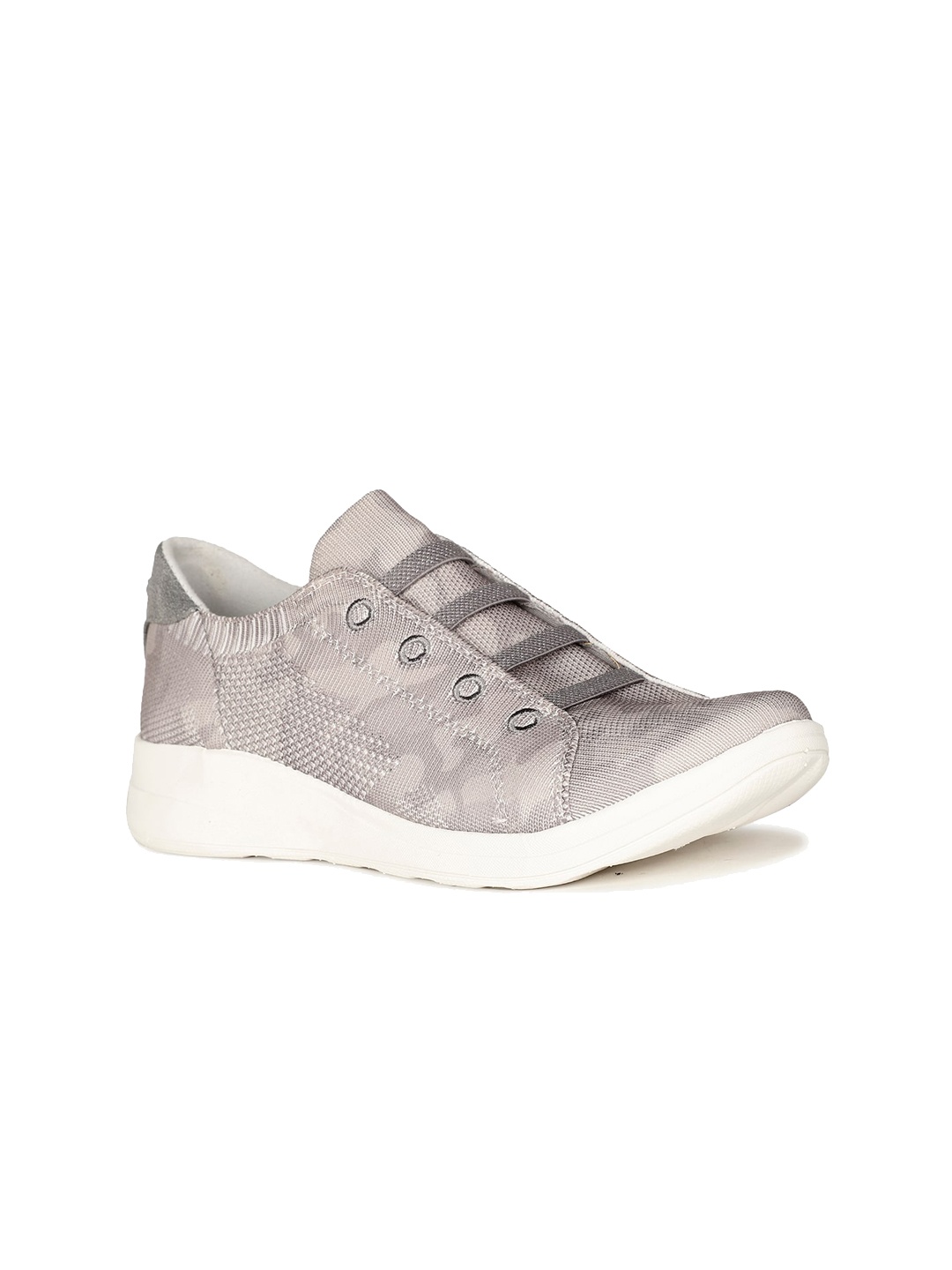 

Naturalizer Women Woven Design Slip-On Sneakers, Grey