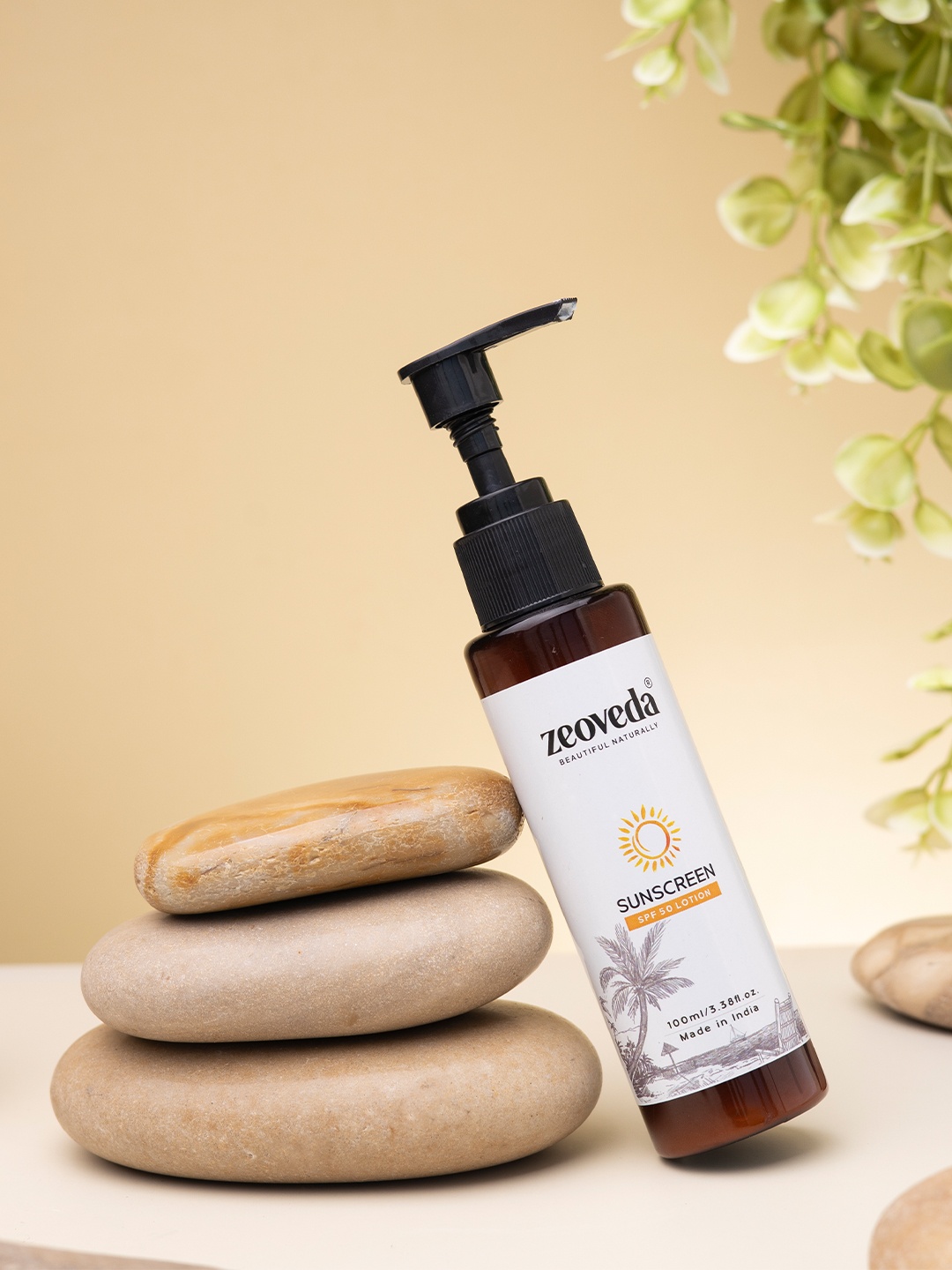 

Zeoveda SPF50 Quick Absorption & Sheer Texture Sunscreen Lotion - 100ml, White