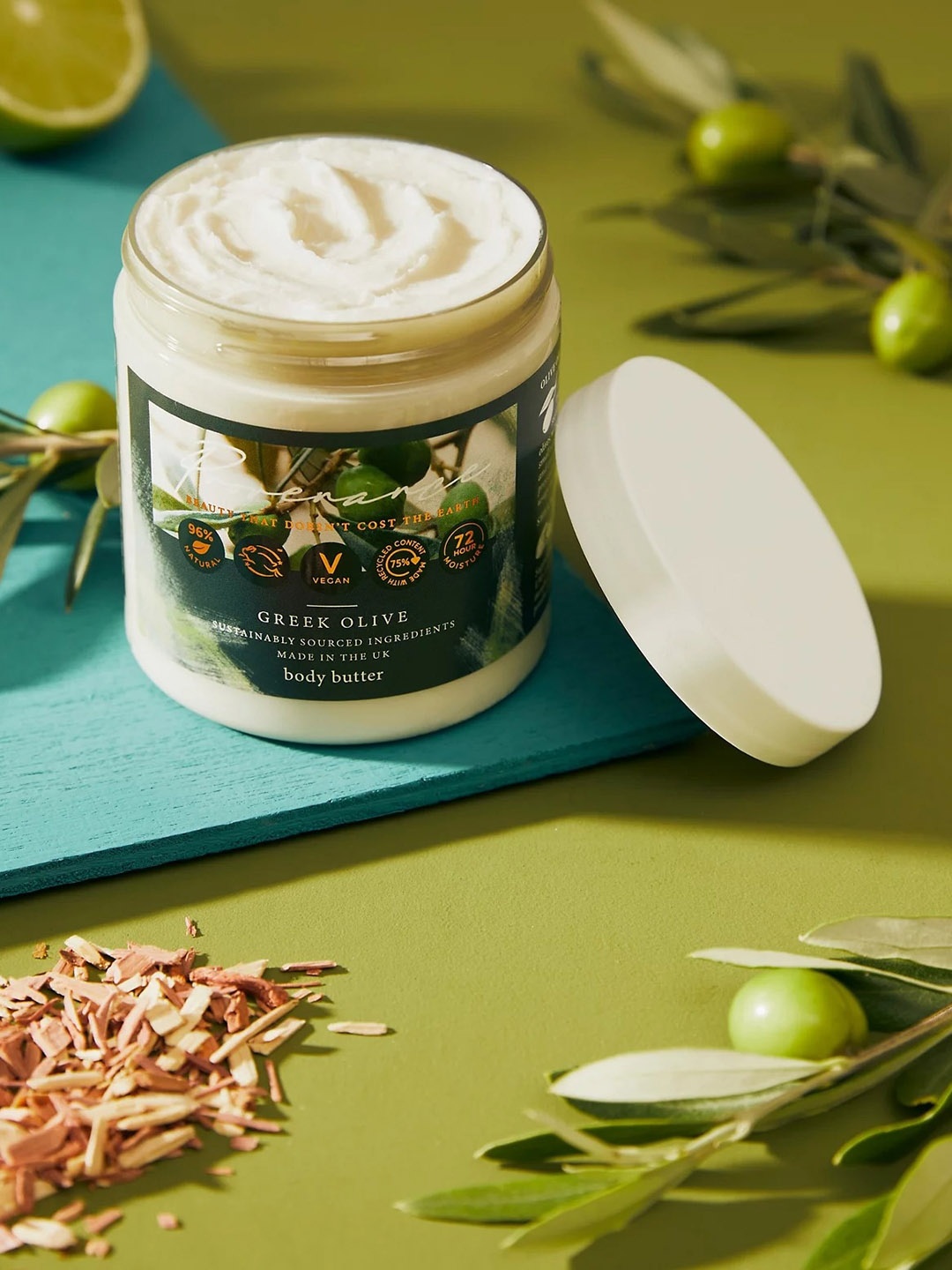 

Marks & Spencer Greek Olive Body Butter 250ml, White