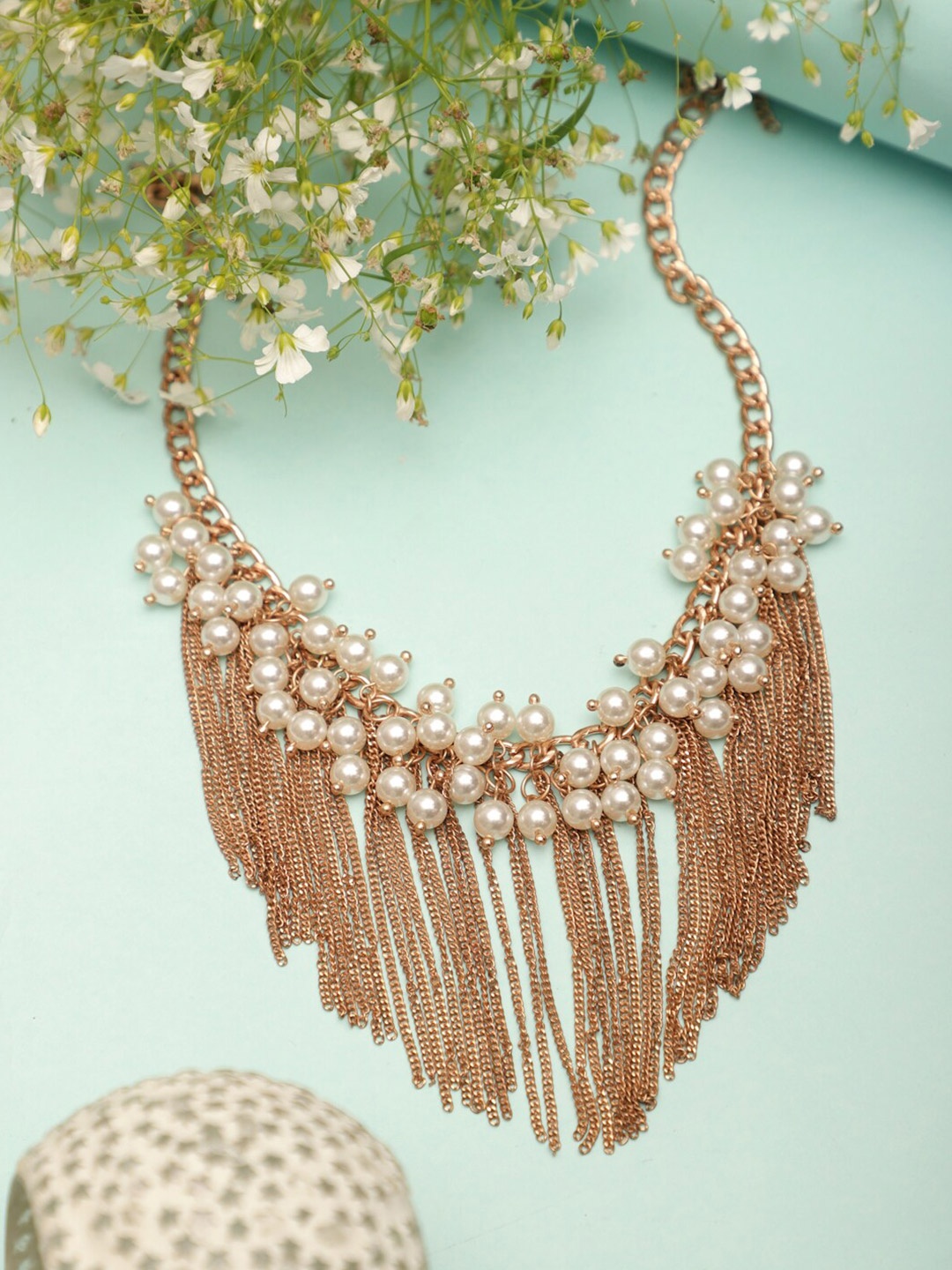 

Madame Rose Gold-Plated Necklace