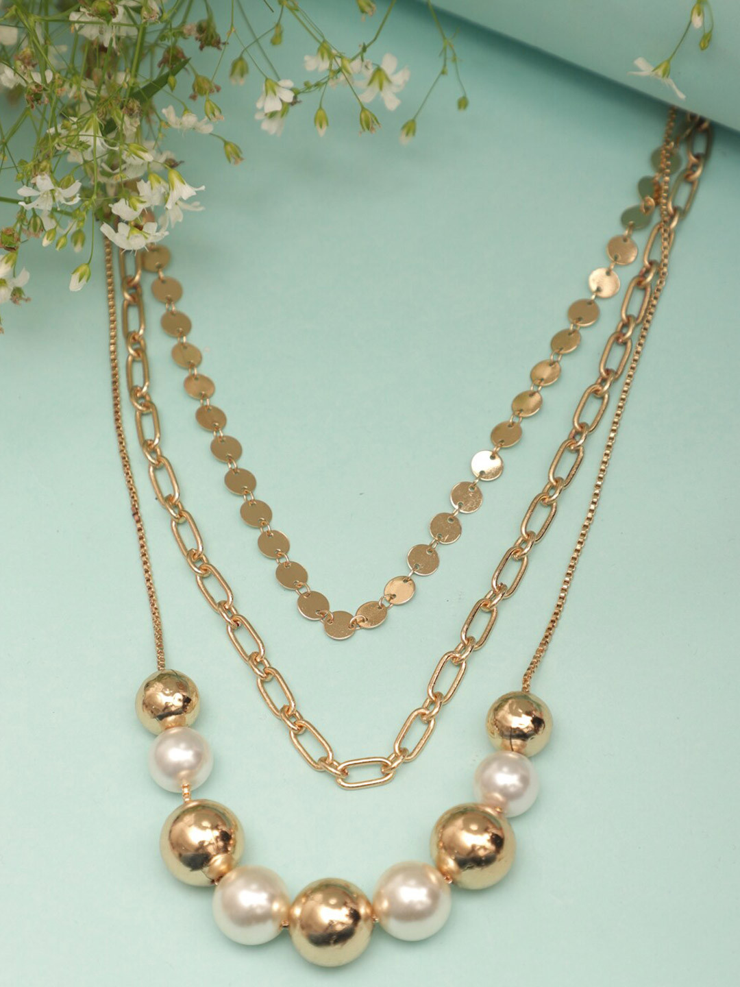 

Madame Rose Gold-Plated Necklace