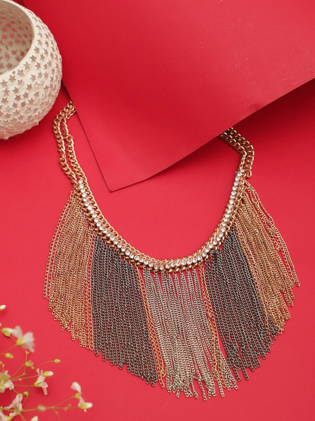 

Madame Rose Gold-Plated Necklace