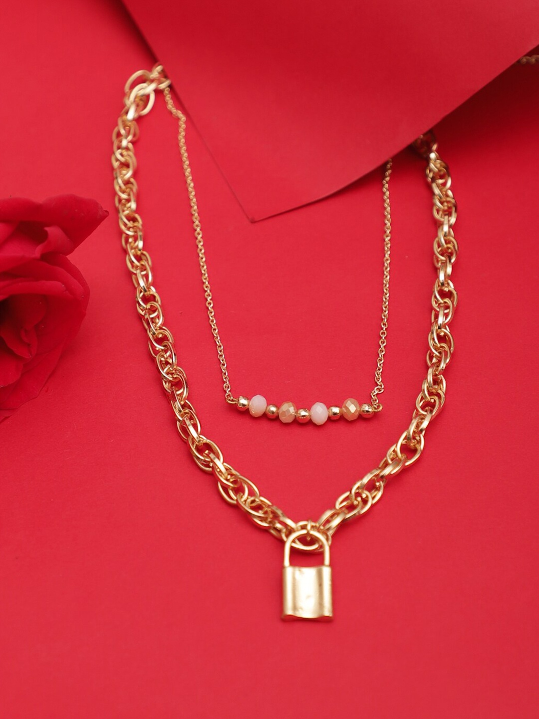 

Madame Gold-Plated Chain, Rose gold