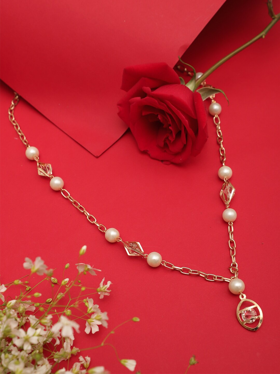 

Madame Rose Gold-Plated Necklace