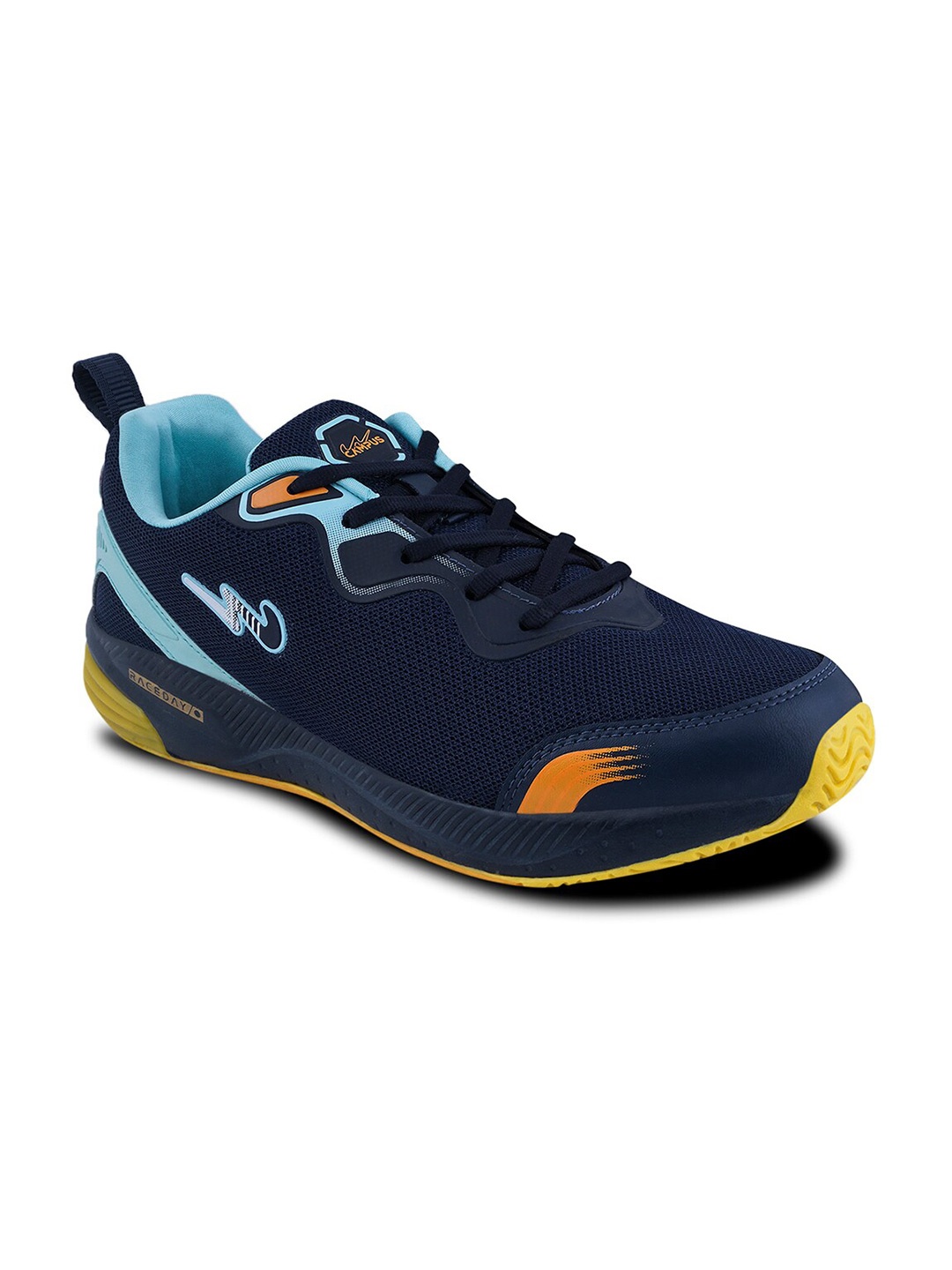 

Campus Men Non-Marking Mesh Running Sports Shoes, Navy blue