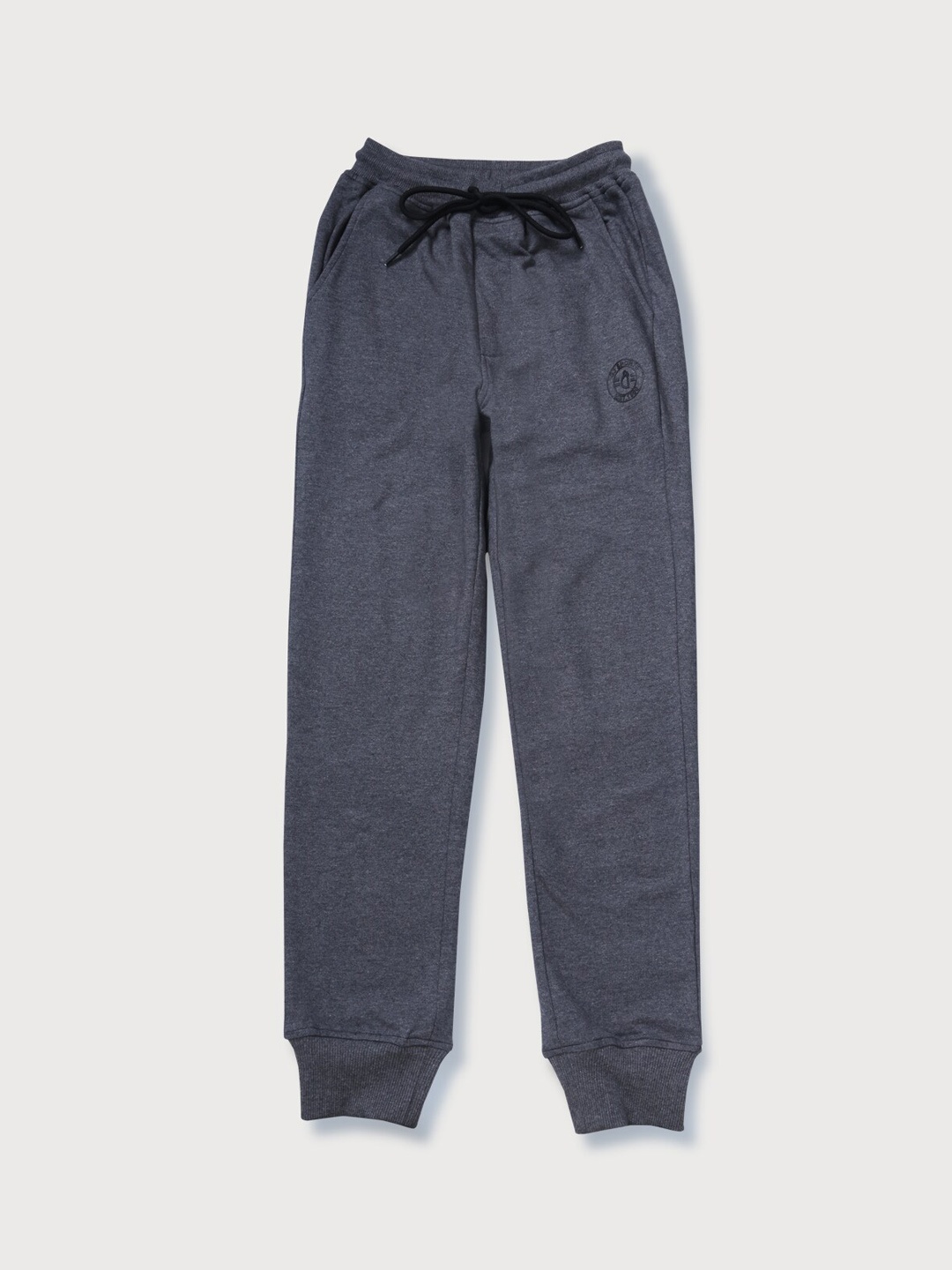 

Gini and Jony Boys Mid Rise Cotton Joggers, Grey