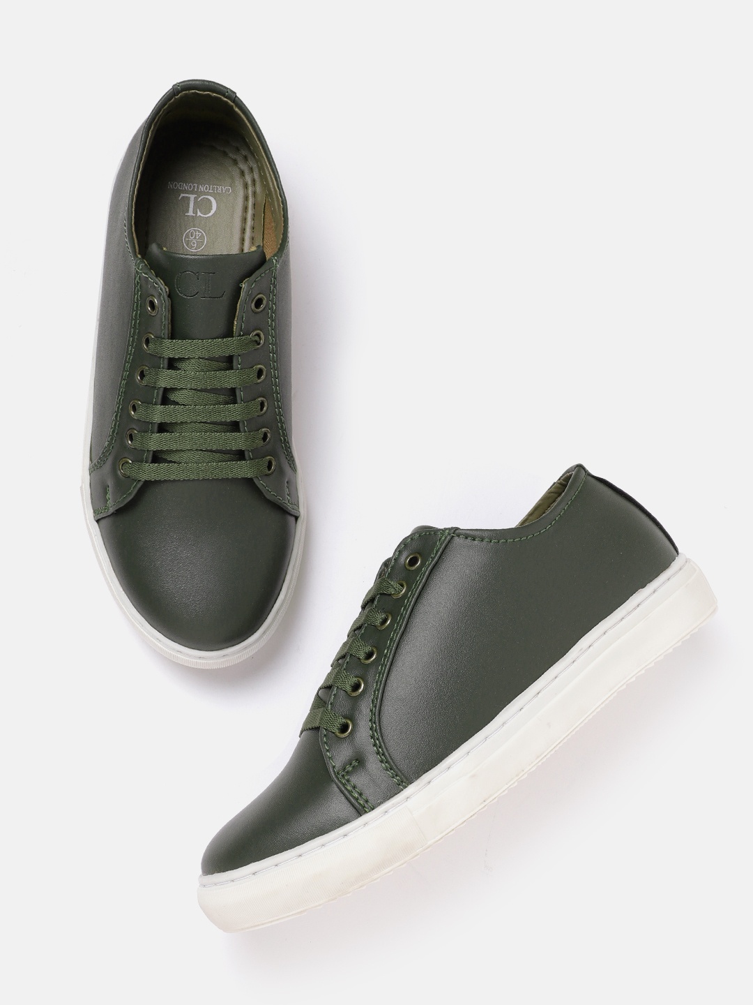 

Carlton London sports Men Everyday Sneakers, Olive