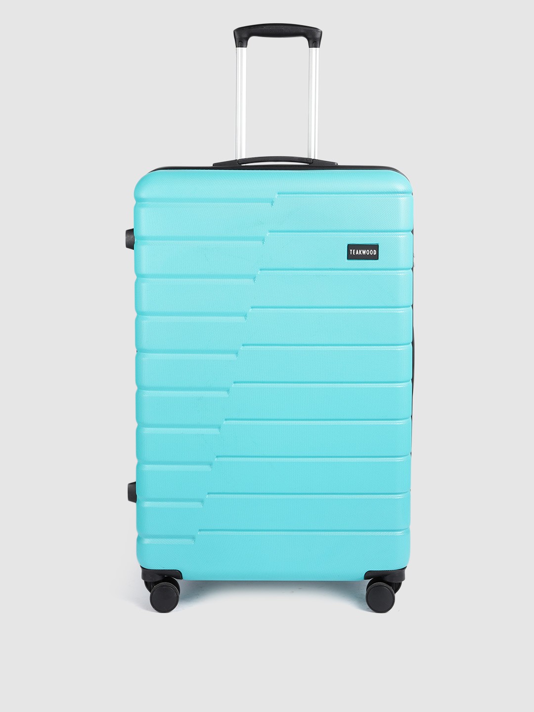 

Teakwood Leathers Textured Hard Large Trolley Bag 75 CM, Blue