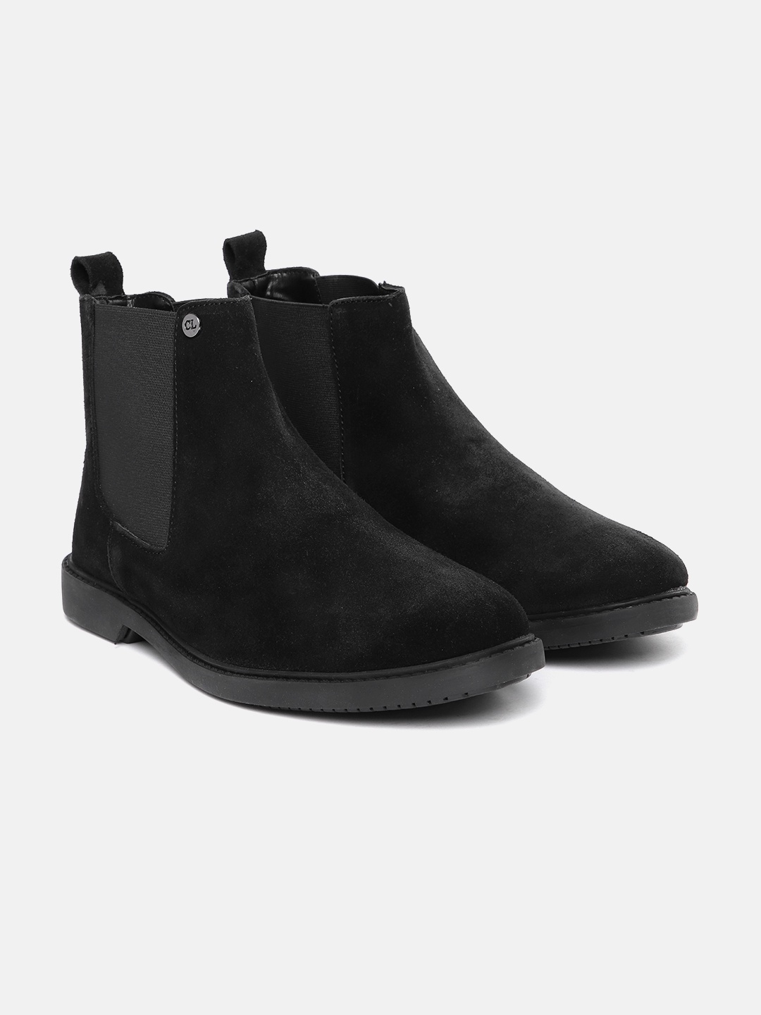 

Carlton London Men Mid-Top Chelsea Boots, Black