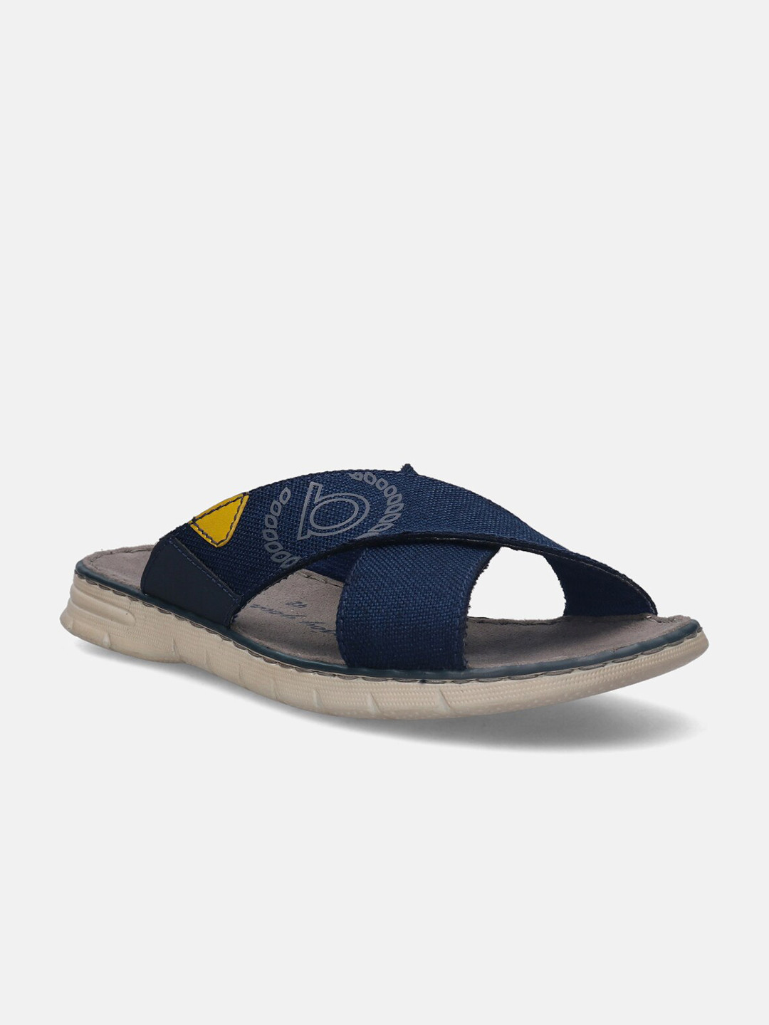 

Bugatti Men Dario Cross Strap Canvas Comfort Sandals, Blue