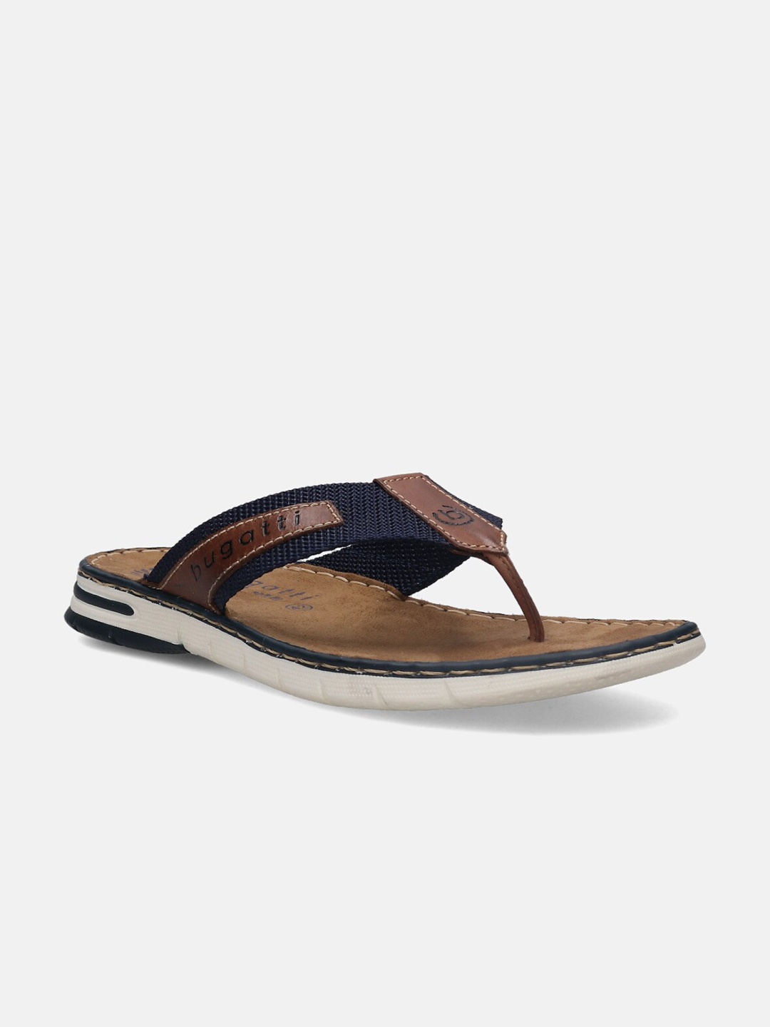 

Bugatti Men Dario Canvas Comfort Sandals, Navy blue
