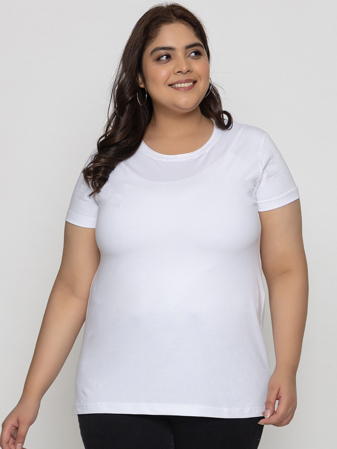 

KEPA Round Neck Short Sleeves T-Shirt, White