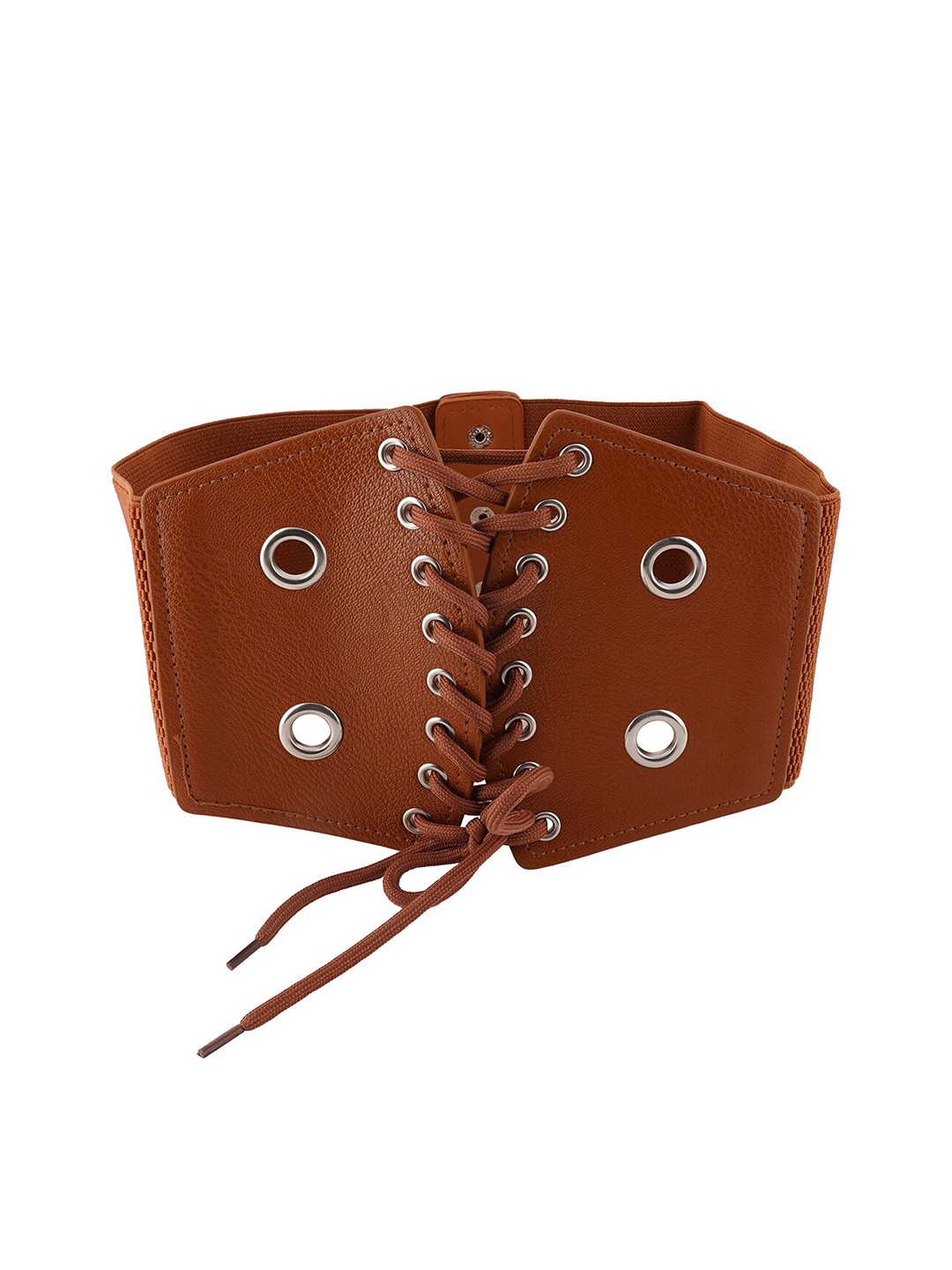 

Style Shoes Women Stretchable Belt, Brown