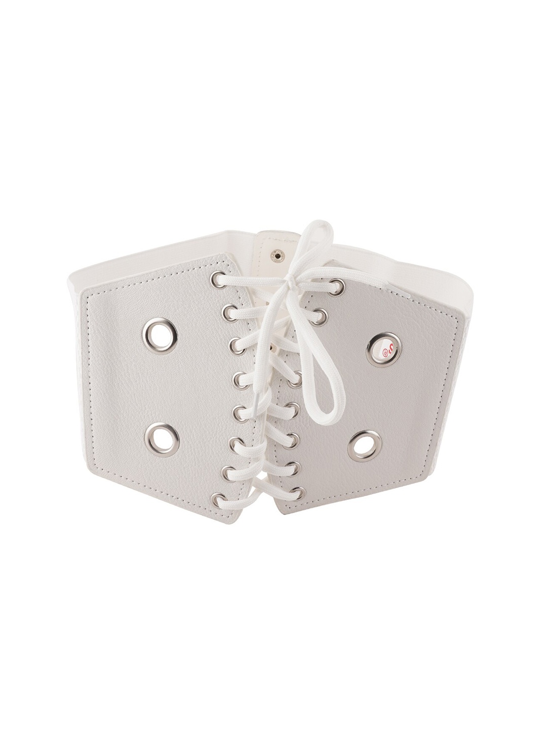 

Style Shoes Women Stretchable Belt, White