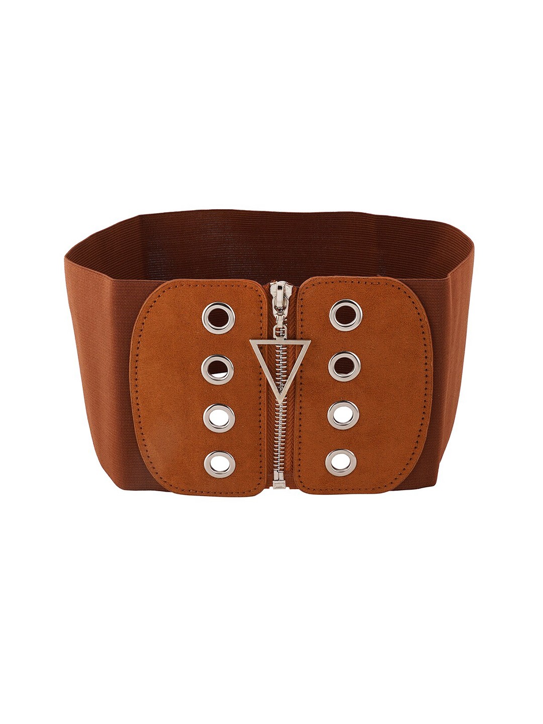 

Style Shoes Women Stretchable Belt, Brown