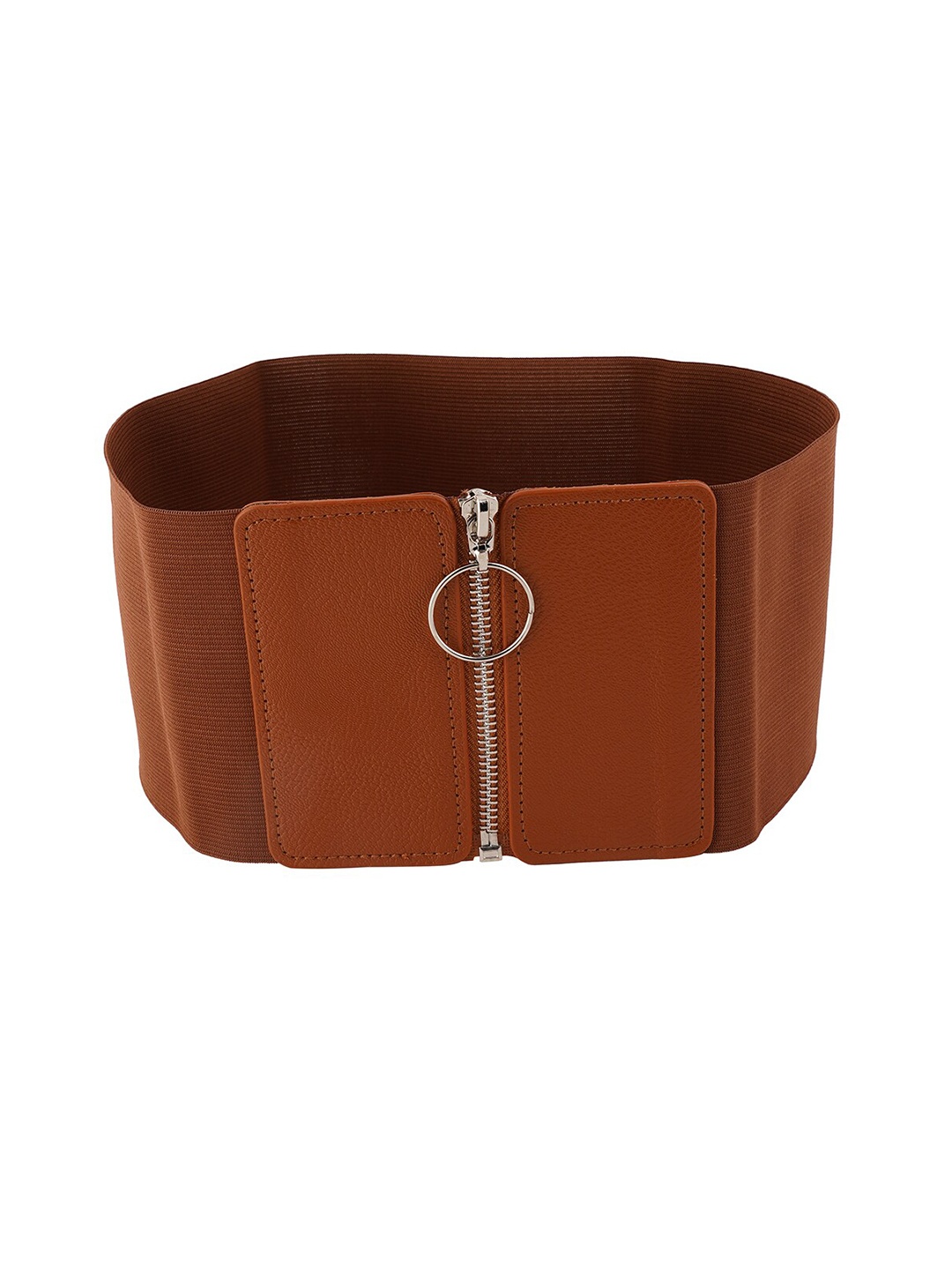 

Style Shoes Women Stretchable Belt, Brown