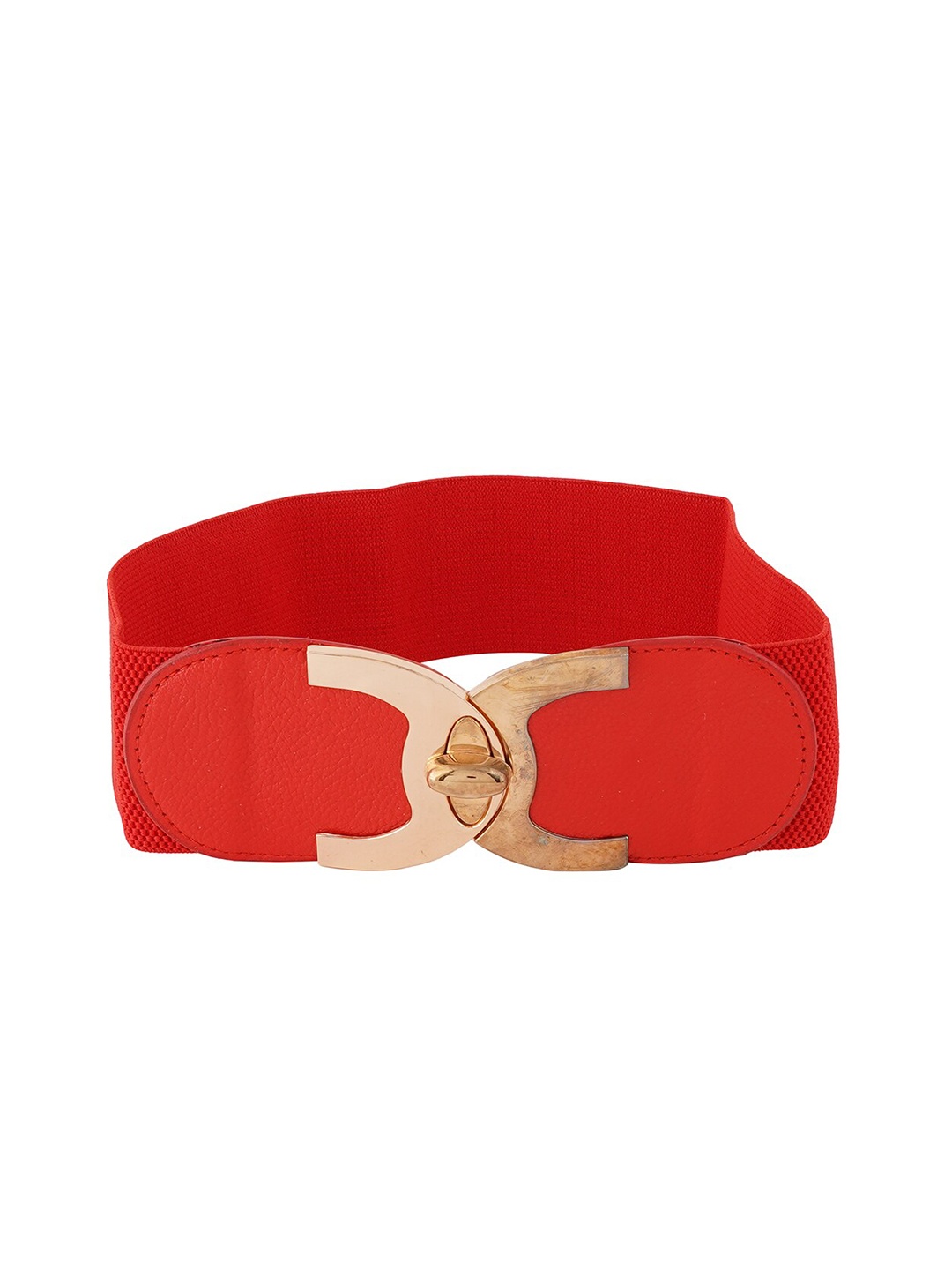 

Style Shoes Women Stretchable Belt, Red