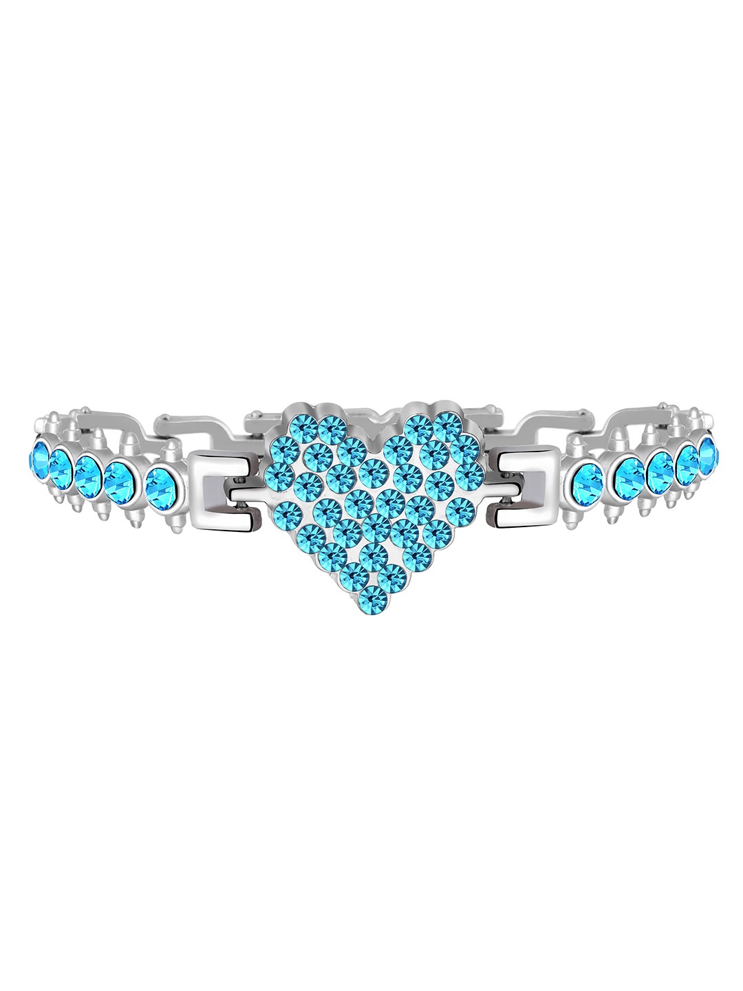 

Mikado Silver-Plated Wraparound Bracelet, Blue