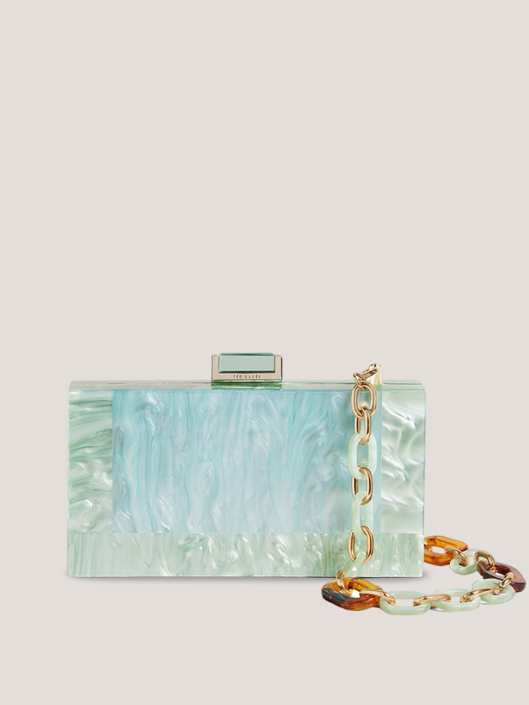 

Ted Baker Embellished Structured Handheld Bag, Green