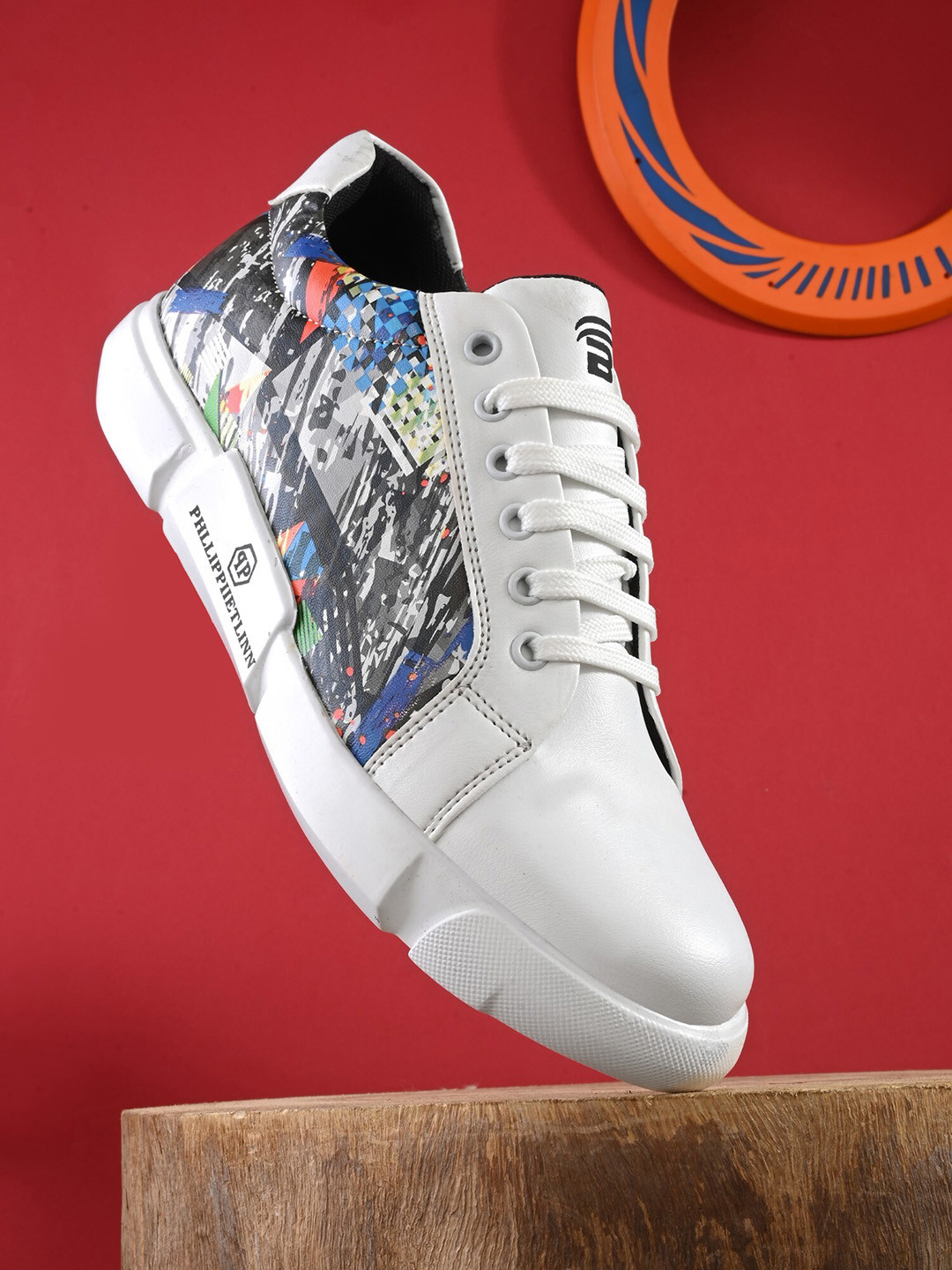 

BUCIK Men Printed Lightweight Sneakers, Blue